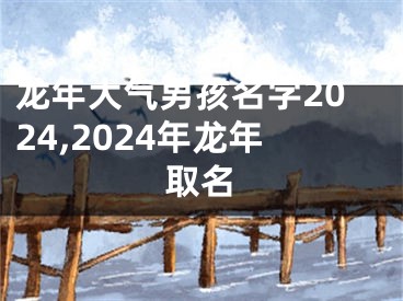 龙年大气男孩名字2024,2024年龙年取名